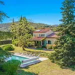 Provencal With Pool In Collobrieres 펜션 Contre (Somme)