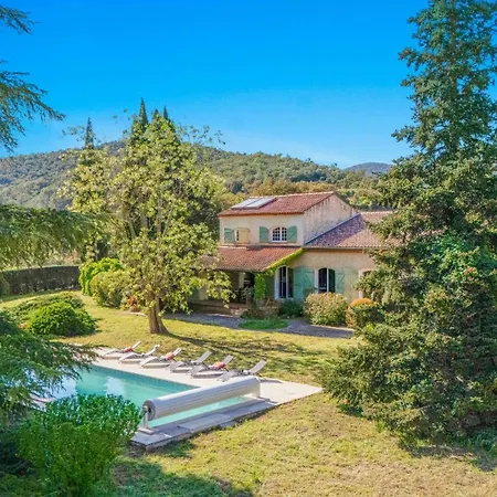 Provencal With Pool In Collobrieres Nyaraló Contre (Somme)