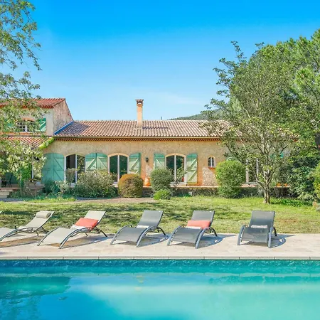 Provencal With Pool In Collobrieres Nyaraló