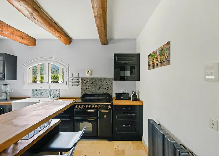 Provencal With Pool In Collobrieres *