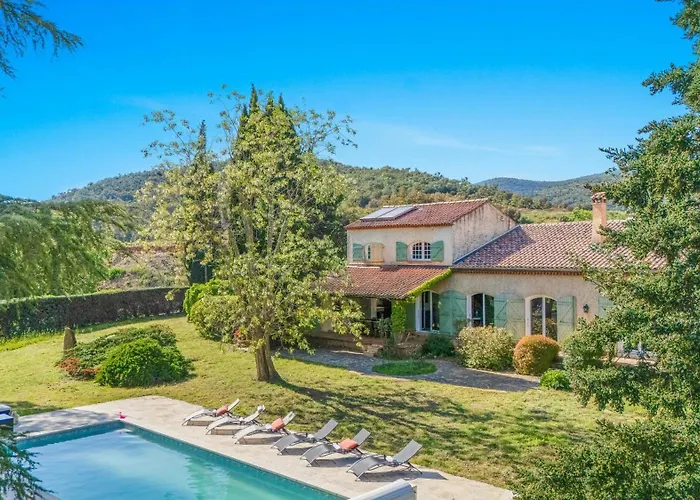 Provencal With Pool In Collobrieres Holiday home *