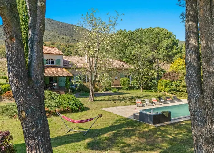 Provencal With Pool In Collobrieres Holiday home *